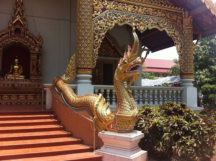 Wat Phra Singh in Chiang Mai, Thailand.